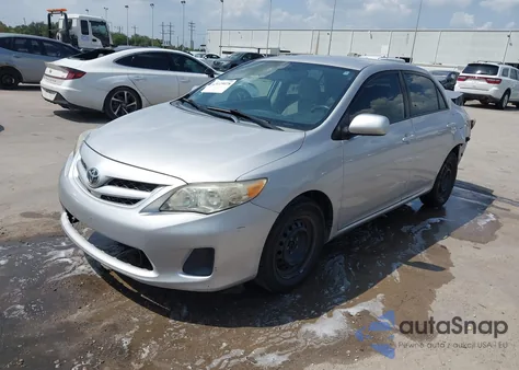 2011 Toyota Corolla Le from USA, damaged, VIN 2T1BU4EE4BC644456